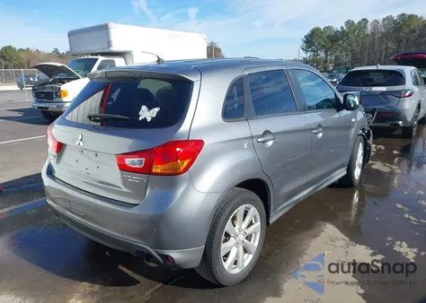 2014 Mitsubishi Outlander Sport Es z USA, uszkodzony, nr VIN 4A4AP3AU0EE004622